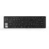 Wireless Tastatur Inca IBK-579BT Bluetooth 66 Tasten Metallic Silber