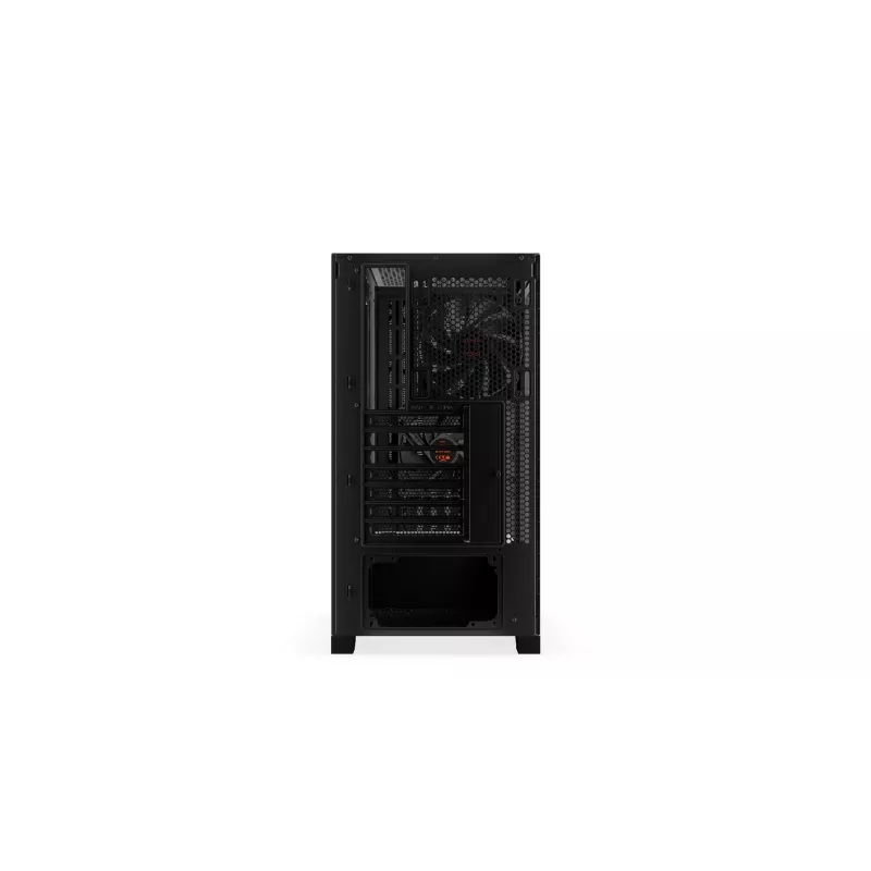 Computergehäuse KRUX Palum KRXD008 ATX Schwarz — 2x 3,5-Zoll-Schächte, 2x 2,5-Zoll-Schächte, 2x 120-mm-Lüfter, GPU bis zu 39,5 cm