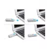 USB-Typ-A-Portblocker DeLOCK 20947 10 Ports Blau