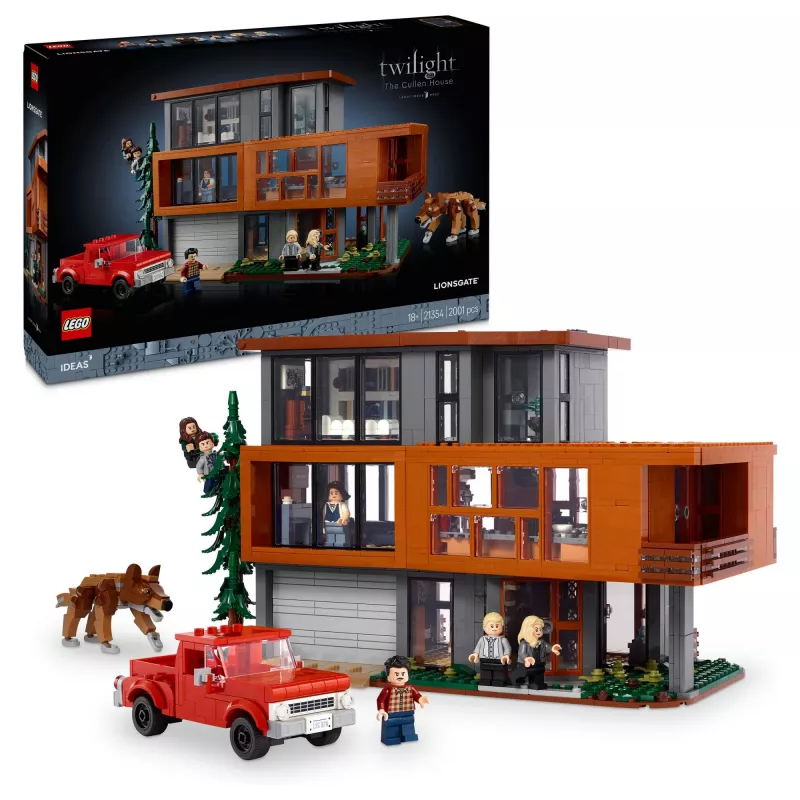 LEGO Cullen House 21354 Ideas-Modell – Modellbausatz mit über 1000 Teilen
