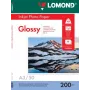 Lomond Foto-Tintenstrahlpapier Glänzend 200 g/m² A3, 50 Blatt