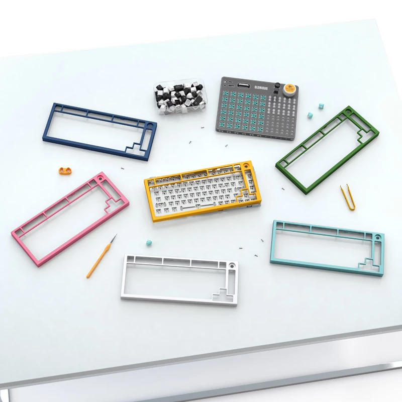Glorious GMMK PRO Top Frame - Grün (GLO-ACC-P75-TF-FG)
