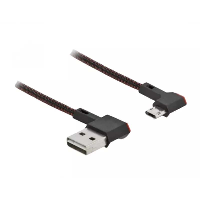 USB-Kabel DeLOCK EASY-USB 2.0 Typ-A auf Micro-B Stecker 2 m Schwarz