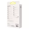 Baseus Crystal Shine Kabel USB auf Lightning, 2,4A, 2m (schwarz)
