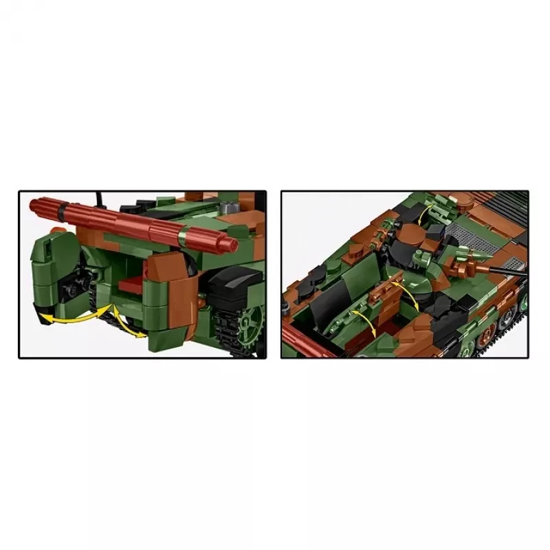 Blockset Cobi Armed Forces BWP-1 2630 — Modellset des polnisch-ukrainischen amphibischen Schützenpanzers