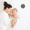 Tragbarer Lautsprecher MANTA SPK03-GR Szumi-GO — grün, Bluetooth, Baby-Schlafgeräusche, Timer, RGB-Hintergrundbeleuchtung, 12,5×7,5×12,5 cm