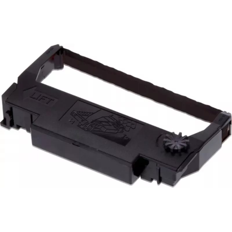 Epson ERC38BR Farbbandkassette für TM-300/U300/U210D/U220/U230, schwarz/rot