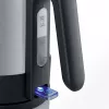 Severin WK 3409 Wasserkocher 1,7 L Schwarz - Edelstahl 2200 W (WK 3409)