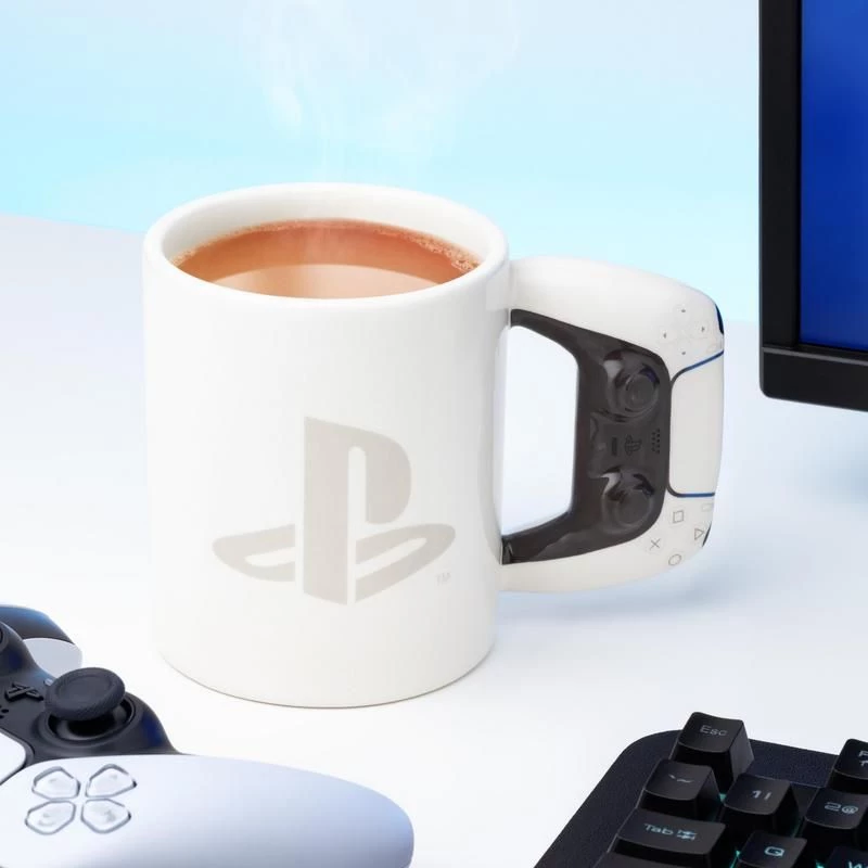 Becher Paladone PlayStation Shaped PS5 Weiß 0,48 L Einzeln