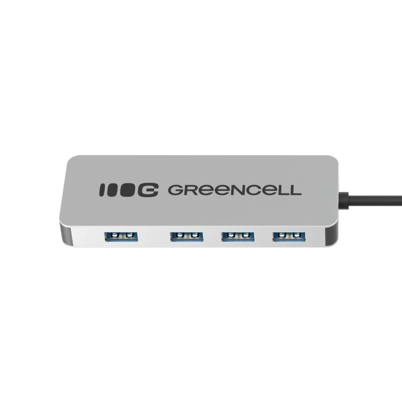 USB-Hub Grün Cell HUB-GC-A4A — 4-Port-USB-A-3.0-Hub