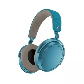 Kopfhörer Sennheiser Momentum 4 Wireless — Over-Ear-Bluetooth 5.2, 60 h Batterie, aktive Geräuschreduzierung, 3,5 mm, blau