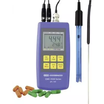 GMH 3511 Set Ph-/Redox-/Temperaturmessgerät 3511-Set 0,00 - 14,00 pH -5 bis (605215)
