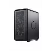 PC Midi Tower Cooler Master MasterFrame 500 Mesh — Schwarz mit transparenter Seite, unterstützt ATX/EATX, 2x200 mm vorne, 1x120 mm hinten