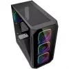 PC-Gehäuse Sharkoon AK5G RGB Midi Tower Schwarz