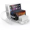 Ladestation Unitek Y-2190A — 10 USB-Anschlüsse (8×USB2.0 + 2×USB3.2 Gen1), kabelloses Laden, 96 W Gesamtleistung