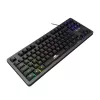 Kabelgebundene Baracuda Krill Schwarz Tastatur KRILL-B — kompaktes Layout, US-Layout