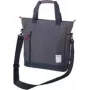 Umhängetasche/Schultertasche TROIKA BBG52/GY, Polyester, grau, 12 L, 400×100×350 mm, Reißverschluss, unisex