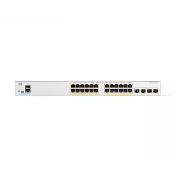 Cisco Catalyst 1200-24P-4X Smart Switch, 24 Port GE, PoE, 4x10GE SFP+, Limited Lifetime Protection (C1200-24P-4X)
