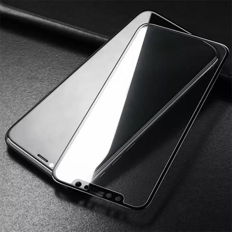 Gehärtetes Glas Displayschutz Devia Van Entire View für iPhone XR — Entspiegelt, Schwarz