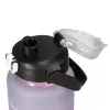 Extralink Motivations-Trinkflaschen-Set 3W1 Pink-Schwarz 2000ML+900ML+300ML