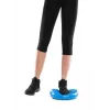 Aufblasbares Stabilitätskissen MDH Sensory Balance Disc DRQM3C0CHXUXP, blau, PVC, Ø350 mm, Höhe 60 mm, max. Belastung 200 kg, mit Laschen