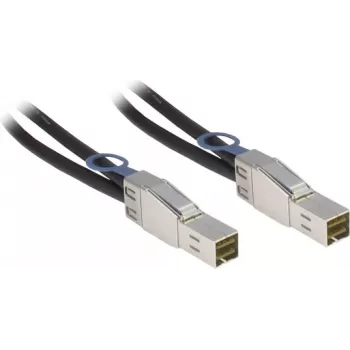 Inter-Tech - externes SAS-Kabel - SAS 12Gbit/s - 36-polig 4x Mini SAS HD (SFF-8644) (M) auf 36-polig 4x Mini SAS HD (SFF-8644) (M) - 1,0m - Schwarz (88885008)