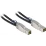 Inter-Tech - externes SAS-Kabel - SAS 12Gbit/s - 36-polig 4x Mini SAS HD (SFF-8644) (M) auf 36-polig 4x Mini SAS HD (SFF-8644) (M) - 1,0m - Schwarz (88885008)