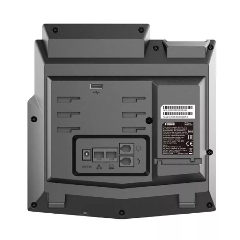 IP-Telefon Fanvil X5U Schwarz 16 Leitungen LCD Wi-Fi Kabelgebundenes Handgerät