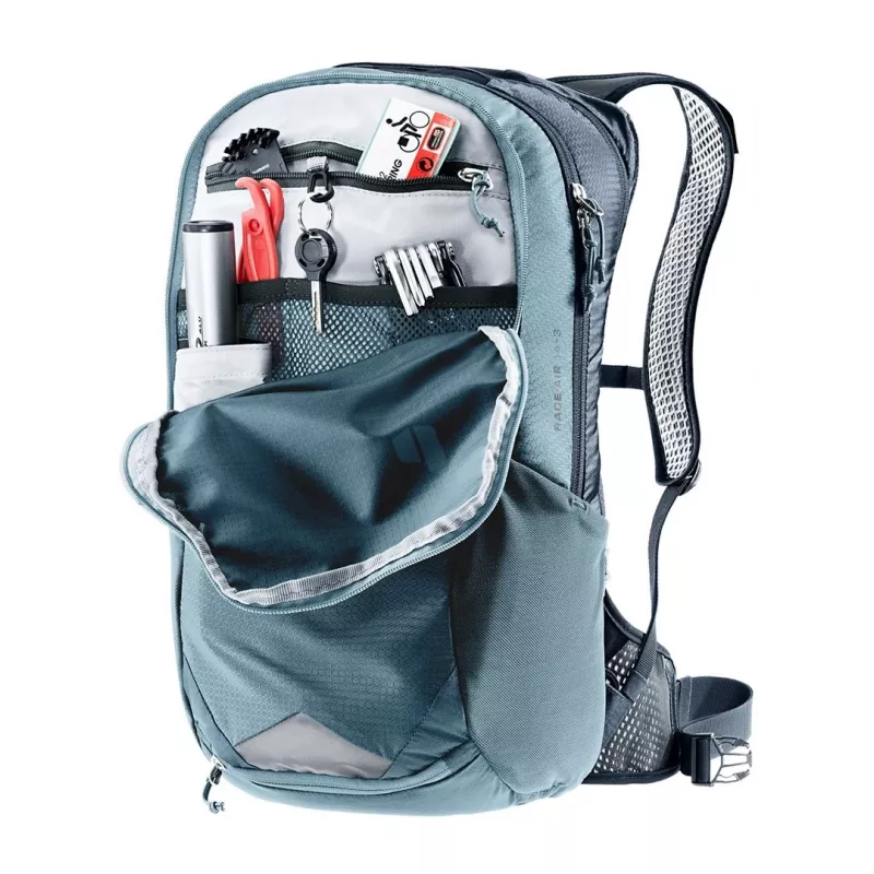 Deuter Race Air 14+3 14 L Blau Unisex Radfahren Bergsteigen
