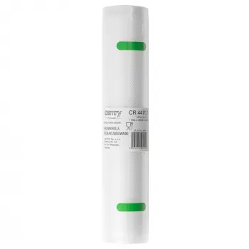 Vakuumierbeutel-Rolle für Camry CR 4470 kompatibel mit CR 4470 AD 4484 MS 4492 — 1 Rolle