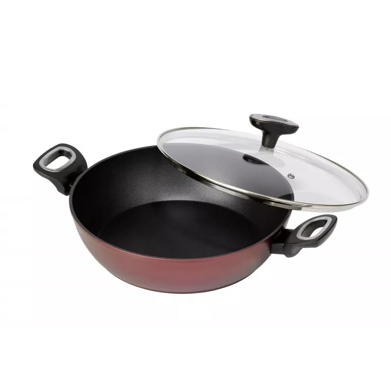 Suppentopf JATA TF924 2,4 L Rot Aluminium