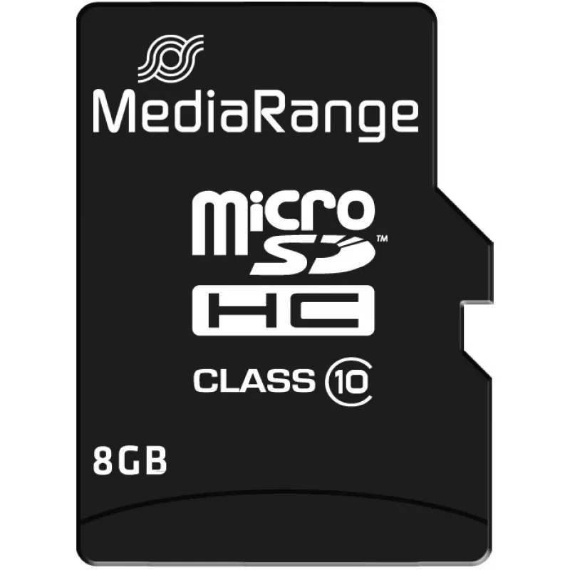 Memory Micro Sdhc 8GB C10/W/ADAPTER MR957 Mediarange