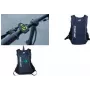 Rucksack FISCHER 50397 dunkelblau mit Blinkfunktion linke und rechte Blinker