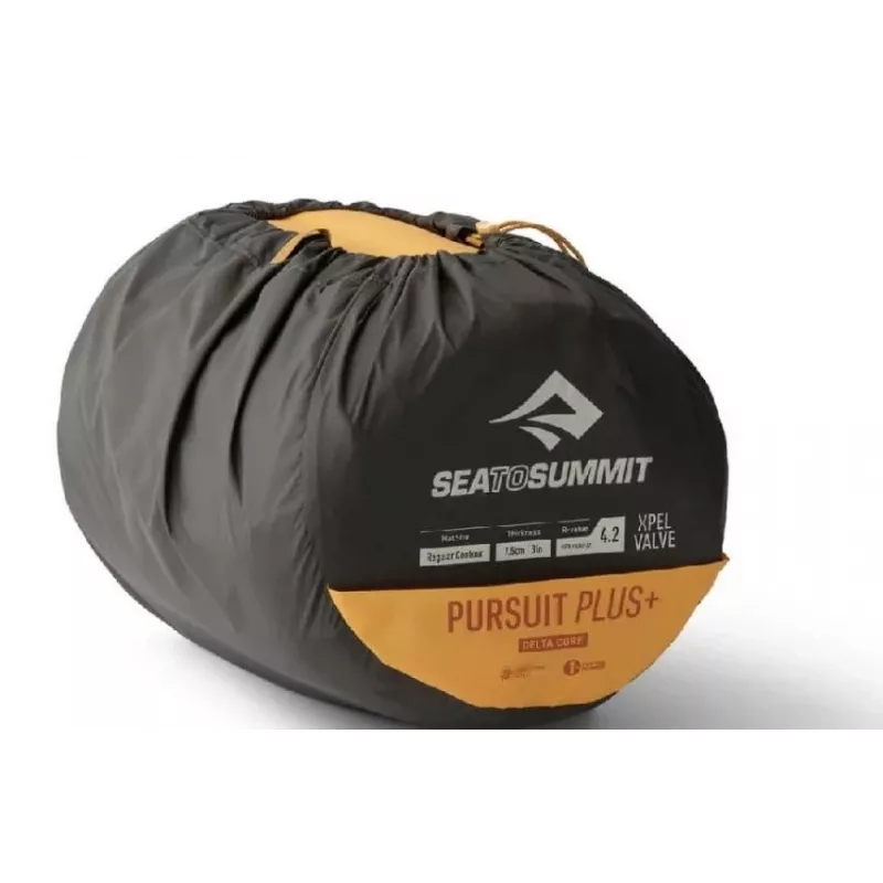 Sea To Summit Pursuit Plus selbstaufblasbar - groß - Isomatte, gelb