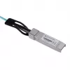 Glasfaser-/AOC-Kabel UBIQUITI UACC-AOC-SFP10-5M SFP+ zu SFP+, 10 Gbit/s, 5 m, 850 nm, PVC-Mantel, Aquamarin