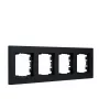 Abdeckrahmen 4-fach Gira 021409 für modulare Schaltersysteme, 4-fach-Montage