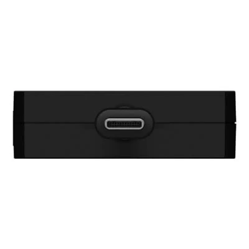 Linksys Belkin - Videoadapter - USB-C (M) an HD-15 (VGA), DVI-I, HDMI, DisplayPort (W) - 4K Support - Schwarz (AVC003BTBK)