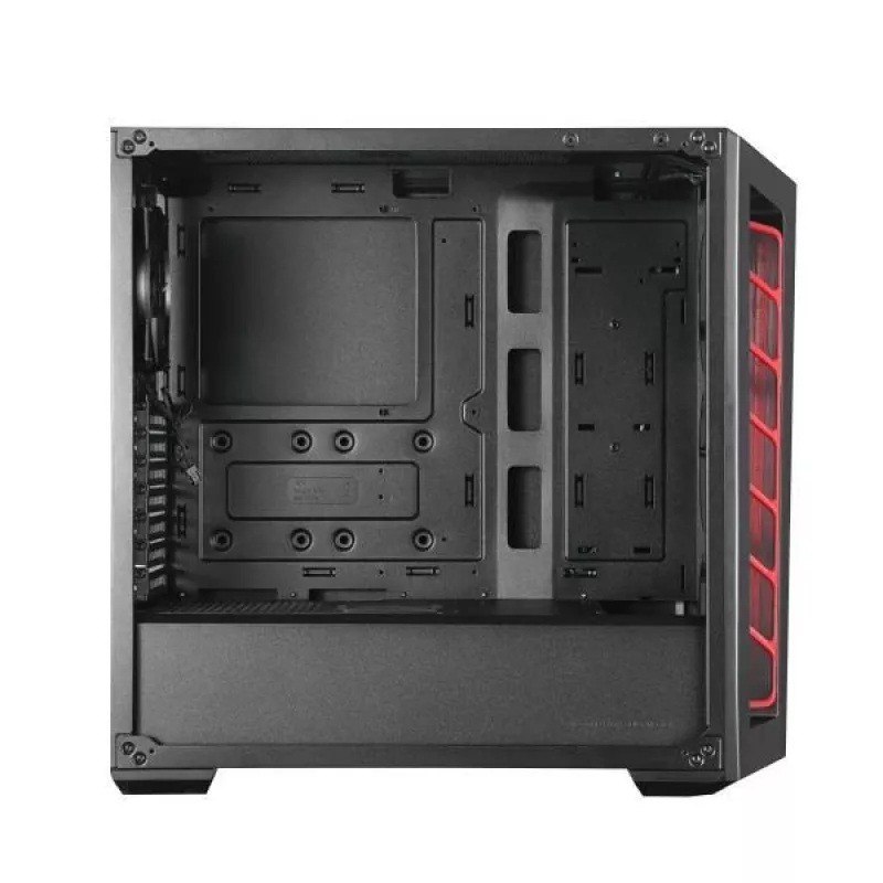 Cooler Master MB520-KGNN-S01 MasterBox 520 Schwarz, ATX, Midi-Tower, randloses transparentes Fenster