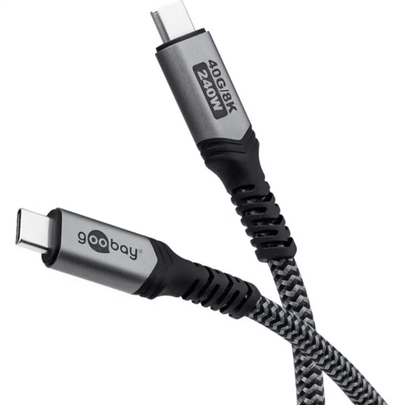 Goobay 74210 USB-Kabel Schwarz