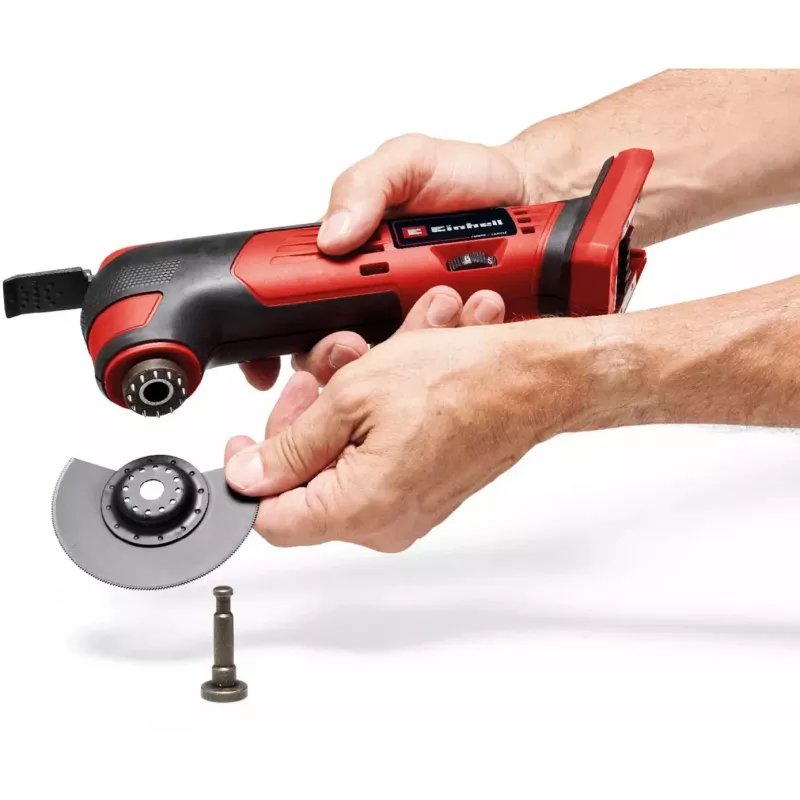 Power X-Change Akku-Multifunktionswerkzeug TE-MG 18/1 Li-Solo, 18 Volt (Rot/Schwarz, ohne Akku und Ladegerät, inklusive Zubehör)