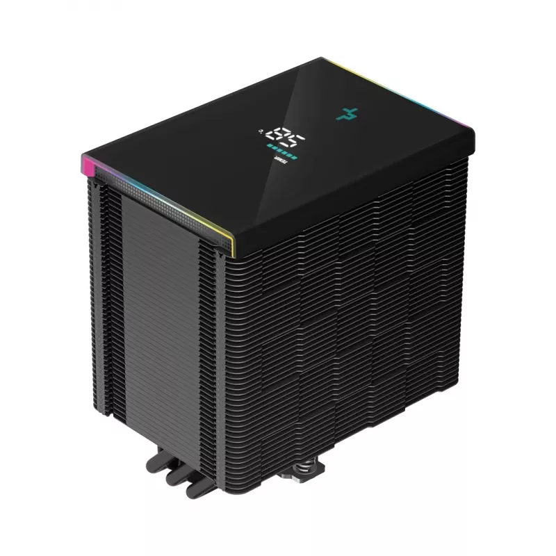 Luftkühler DeepCool AK500 Digital 12 cm Schwarz 2,19 mmH2O