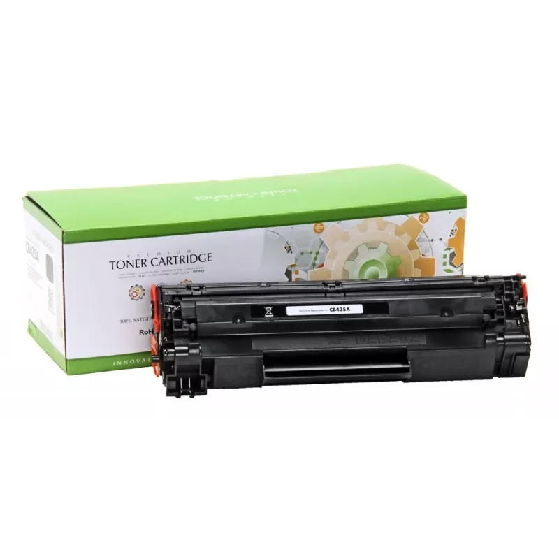 Kompatibel Hewlett-Packard CB435A/ CB436A/ CE285A / Canon CRG 725 Universal Schwarz, 1500 Seiten