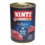 Nassfutter für Hunde RINTI Singlefleisch Exclusive Pferd 400 g — Monoprotein-Dose für ausgewachsene Hunde, 80% Feuchtigkeit, 10% Protein