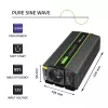 Auto-Wechselrichter Qoltec Monolith 1200 W Schwarz 12 V