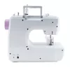 Mechanische Nähmaschine Lucznik Lena 2019 — einfaches mechanisches Modell, 16 Programme, 24 W, Freiarm, 4-Schritt-Knopfloch