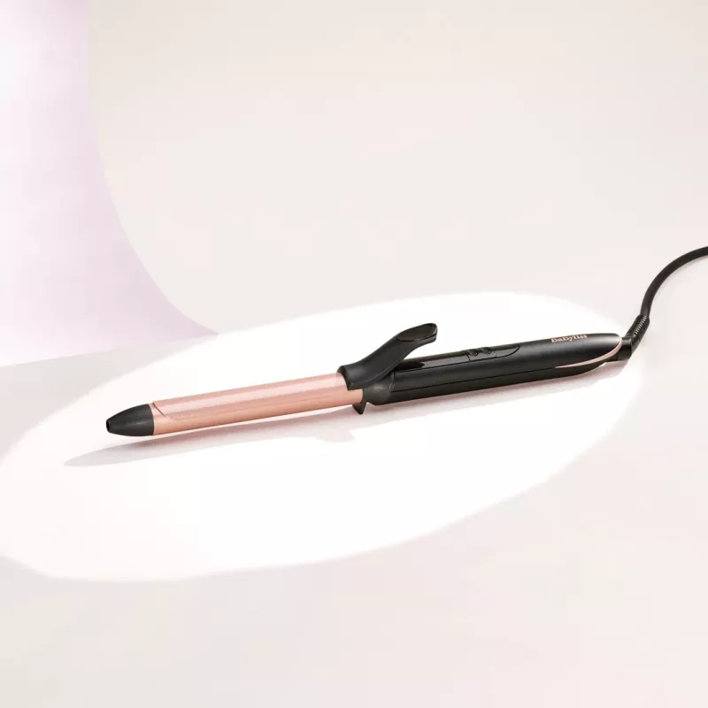 Lockenstab BaByliss 19 mm Curling Tong Schwarz Roségold