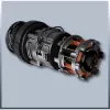Professioneller Akku-Schlagschrauber TP-CI 18 Li Brushless -solo, 18Volt (Rot/Schwarz, ohne Akku und Ladegerät)