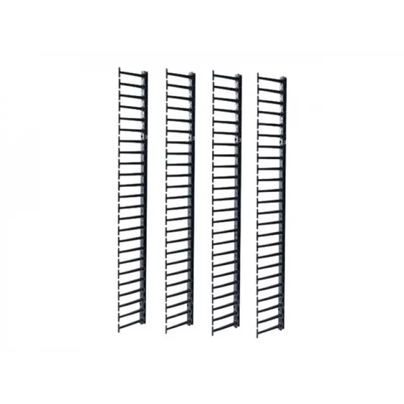 APC NetShelter Kabelmanagement, Vertikaler Kabelmanager, für NetShelter SX Networking Racks 48U, Set mit 4 Stück, 250 x 2045 x 170 mm