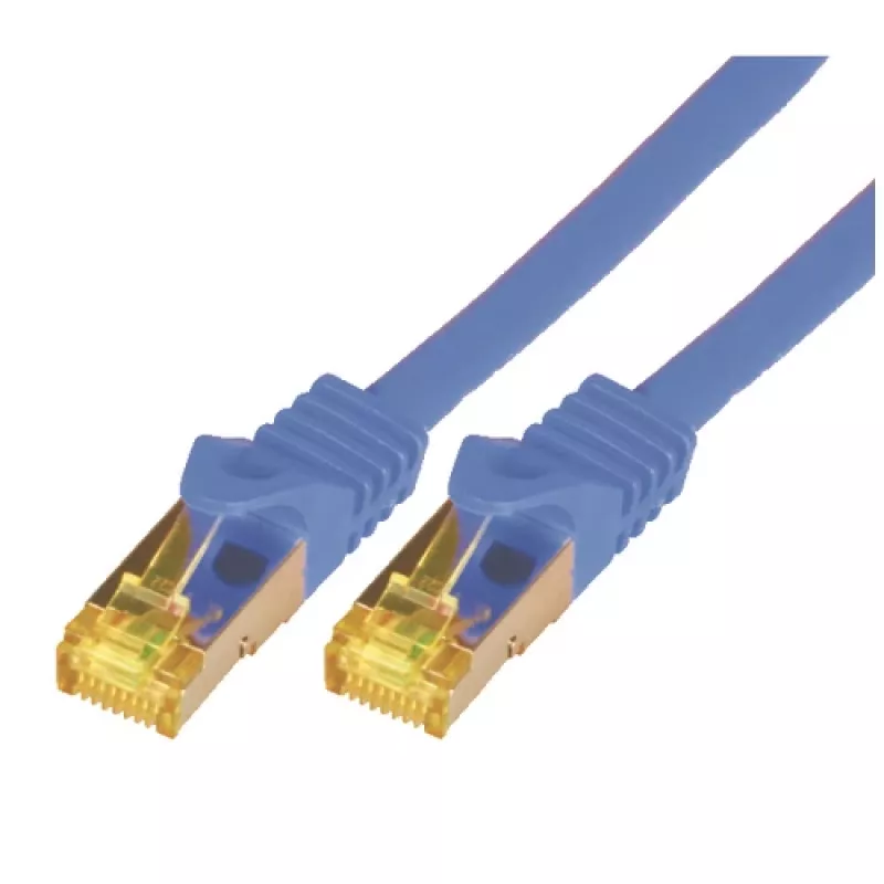 Netzwerkkabel M-Cab 5m RJ-45 Cat7 Blau