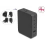 Netzteil-Adapter DELOCK 145W mit 3×USB-C und 1×USB-A